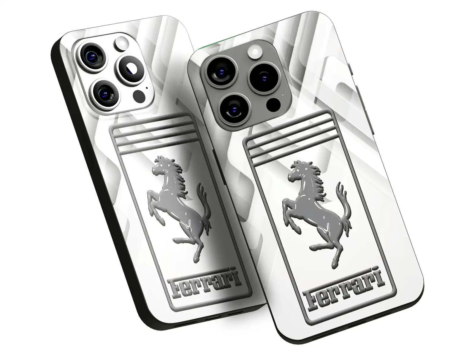 Ferrari Coque Silicone Smartphone Look Tuning Stylé